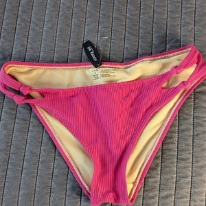 Pink bikini bottoms